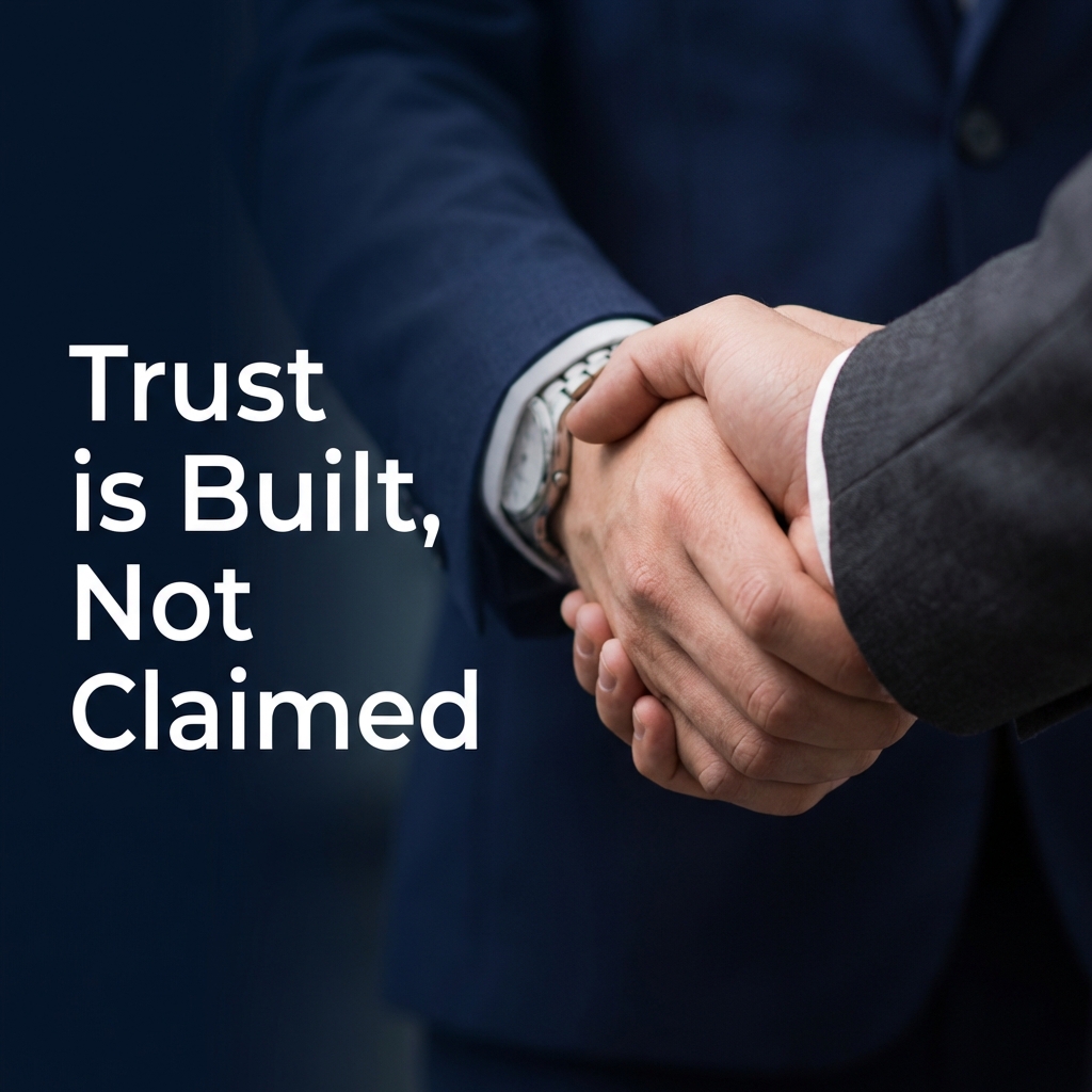 Trust is Built, Not Claimed - Handshake